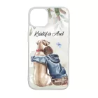 Kérd a neveddel Ő a legjobb barátom iPhone tok