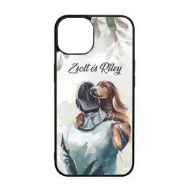 Kérd a neveddel Kutya barátság iPhone tok