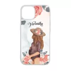 Kérd a neveddel Babát várok iPhone tok