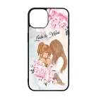 Kérd a neveddel Vigyázok Rád Kicsim iPhone tok