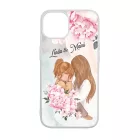 Kérd a neveddel Vigyázok Rád Kicsim iPhone tok