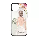 Kérd a neveddel Itt jön a menyasszony iPhone tok