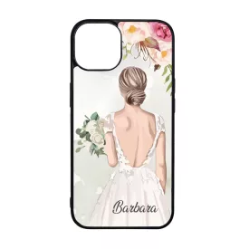 Kérd a neveddel Itt jön a menyasszony iPhone tok