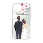 Kérd a neveddel Az esküvőnk iPhone tok