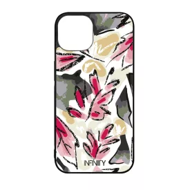 Művészi virágos tavasz szilikon iPhone tok tok