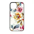 Kedves és vidám tavaszi virágok szilikon iPhone tok tok