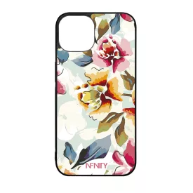 Kedves és vidám tavaszi virágok szilikon iPhone tok tok