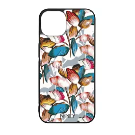 Absztart tavasz Art szilikon iPhone tok tok