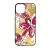Absztrakt pink virágos Art szilikon iPhone tok tok