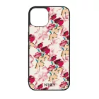 Különleges tavaszi virág Art szilikon iPhone tok tok