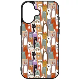 Cuki cica sorakozó iPhone tok