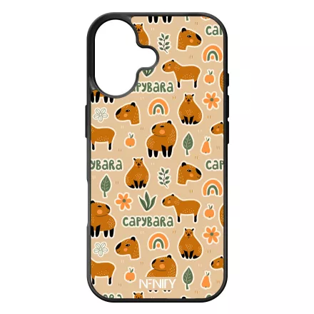 Aranyos capybara iPhone szilikon tok