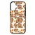 Cuki capybara és narancs iPhone szilikon tok