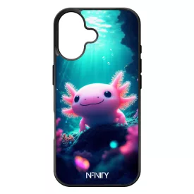 Tündéri Axolotl iPhone szilikon tok