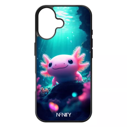 Tündéri Axolotl iPhone szilikon tok