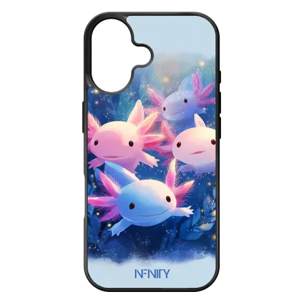 Axolotl család iPhone szilikon tok