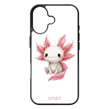 Cuki rajzolt Axolotl iPhone szilikon tok
