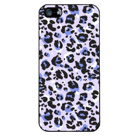 Purple Leopard Wild Beauty Animal Fashion Csajos Allat mintas iPhone 5/5s/Se (2016) tok