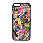 stickerbomb matricabomba iPhone 6 fekete tok