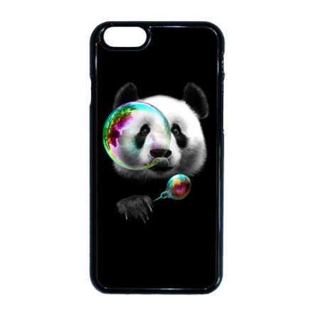panda pandás iPhone 6 fekete tok