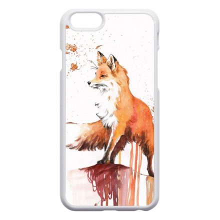 róka rókás fox iPhone 6 fehér tok