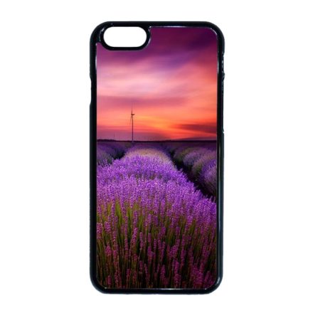 levendula levendulás levander lavender provence iPhone 6 fekete tok