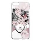 Spirit woman art tavaszi viragos iPhone 6 fehér tok