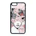 Spirit woman art tavaszi viragos iPhone 6 fehér tok