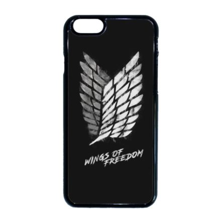 Wings of freedom Attack on titan aot iPhone 6 fekete tok