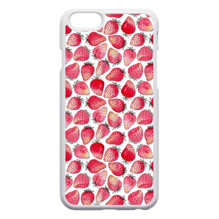 Strawberry BOOM - Eper mintás iPhone 6/6s tok