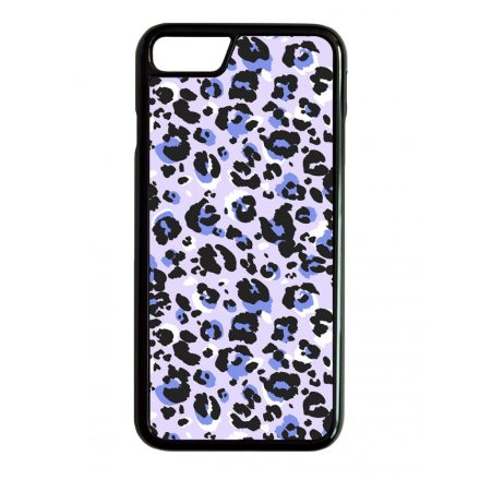 Purple Leopard Wild Beauty Animal Fashion Csajos Allat mintas iPhone 6/6s tok