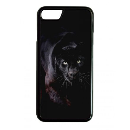 Black Panther Fekete Parduc Wild Beauty Animal Fashion Csajos Allat mintas iPhone 6/6s tok