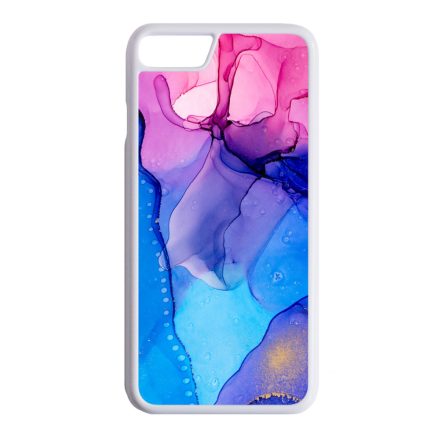 Blue Pink Gradient Ink kek rozsaszin marvanyos iPhone 6/6s tok