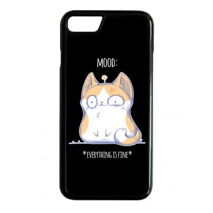 Cat Mood cicas macskas this is fine iPhone 6/6s tok