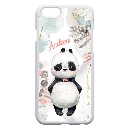 Édes kis Panda - Téli mintás iPhone 6/6s tok