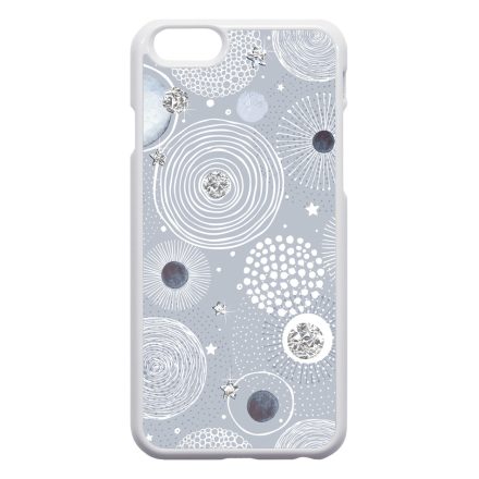 Gyönyörűséges Ezüstös téli mintás iPhone 6/6s tok
