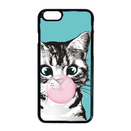 Bubble Cat - cica mintás iPhone 6/6s tok
