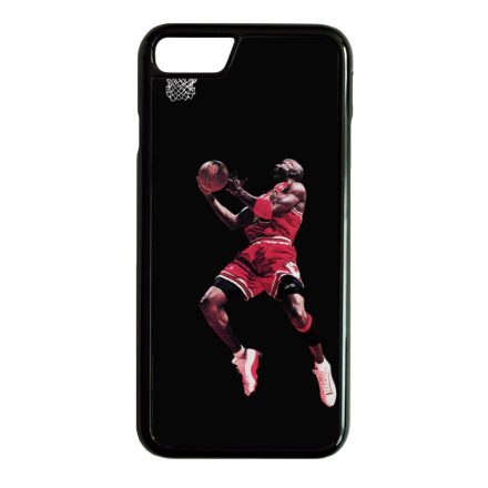 Michael Jordan kosaras kosárlabdás nba iPhone 7 fekete tok