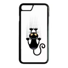 kapaszkodó macska macskás cica cicás iPhone 7 fehér tok