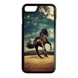 lovas ló mustang mustangos iPhone 7 fekete tok