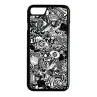 stickerbomb matricabomba iPhone 7 fekete tok