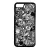 stickerbomb matricabomba iPhone 7 fekete tok