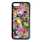 stickerbomb matricabomba iPhone 7 fekete tok