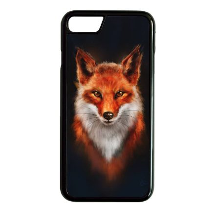 róka rókás fox iPhone 7 fekete tok