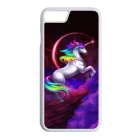 unicorn unikornis fantasy csajos iPhone 7 fekete tok