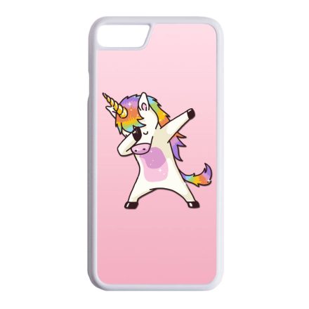 unicorn unikornis fantasy csajos iPhone 7 fehér tok