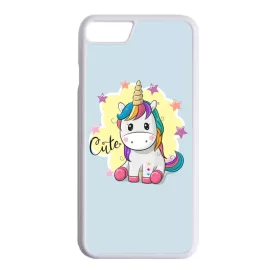unicorn unikornis fantasy csajos iPhone 7 fehér tok