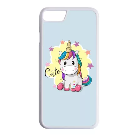 unicorn unikornis fantasy csajos iPhone 7 fehér tok