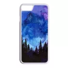 téli karácsonyi art iPhone 7 fekete tok