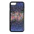 virágos tavaszi art iPhone 7 fekete tok